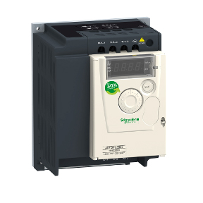 Schneider Electric Variable Frequency Drive; 3HP; 200-240VAC 3-Phase IN; 230VAC OUT; 10A; IP20